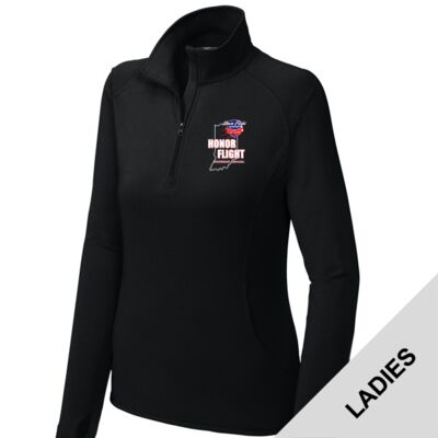 Honor Flight - Women's Sport Wick ® Stretch 1/4 Zip Pullover Thumbnail