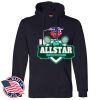 Honor Flight - Adult USA Made Pullover Heavyweight Hooded Sweatshirt Thumbnail