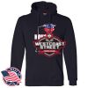 Honor Flight - Adult USA Made Pullover Heavyweight Hooded Sweatshirt Thumbnail