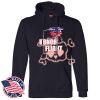 Honor Flight - Adult USA Made Pullover Heavyweight Hooded Sweatshirt Thumbnail