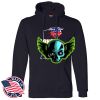 Honor Flight - Adult USA Made Pullover Heavyweight Hooded Sweatshirt Thumbnail