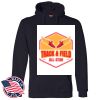 Honor Flight - Adult USA Made Pullover Heavyweight Hooded Sweatshirt Thumbnail