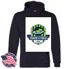 Honor Flight - Adult USA Made Pullover Heavyweight Hooded Sweatshirt Thumbnail