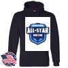 Honor Flight - Adult USA Made Pullover Heavyweight Hooded Sweatshirt Thumbnail