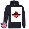 Honor Flight - Adult USA Made Pullover Heavyweight Hooded Sweatshirt Thumbnail