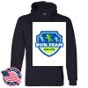 Honor Flight - Adult USA Made Pullover Heavyweight Hooded Sweatshirt Thumbnail