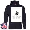 Honor Flight - Adult USA Made Pullover Heavyweight Hooded Sweatshirt Thumbnail