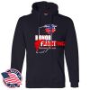 Honor Flight - Adult USA Made Pullover Heavyweight Hooded Sweatshirt Thumbnail