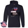 Honor Flight - Adult USA Made Pullover Heavyweight Hooded Sweatshirt Thumbnail