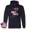 Honor Flight - Adult USA Made Pullover Heavyweight Hooded Sweatshirt Thumbnail