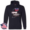 Honor Flight - Adult USA Made Pullover Heavyweight Hooded Sweatshirt Thumbnail