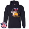Honor Flight - Adult USA Made Pullover Heavyweight Hooded Sweatshirt Thumbnail