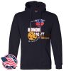 Honor Flight - Adult USA Made Pullover Heavyweight Hooded Sweatshirt Thumbnail