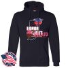 Honor Flight - Adult USA Made Pullover Heavyweight Hooded Sweatshirt Thumbnail