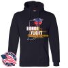 Honor Flight - Adult USA Made Pullover Heavyweight Hooded Sweatshirt Thumbnail