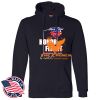 Honor Flight - Adult USA Made Pullover Heavyweight Hooded Sweatshirt Thumbnail