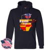 Honor Flight - Adult USA Made Pullover Heavyweight Hooded Sweatshirt Thumbnail