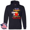 Honor Flight - Adult USA Made Pullover Heavyweight Hooded Sweatshirt Thumbnail