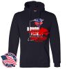 Honor Flight - Adult USA Made Pullover Heavyweight Hooded Sweatshirt Thumbnail
