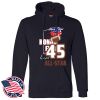 Honor Flight - Adult USA Made Pullover Heavyweight Hooded Sweatshirt Thumbnail
