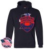 Honor Flight - Adult USA Made Pullover Heavyweight Hooded Sweatshirt Thumbnail