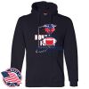 Honor Flight - Adult USA Made Pullover Heavyweight Hooded Sweatshirt Thumbnail