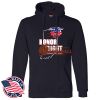 Honor Flight - Adult USA Made Pullover Heavyweight Hooded Sweatshirt Thumbnail