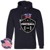 Honor Flight - Adult USA Made Pullover Heavyweight Hooded Sweatshirt Thumbnail