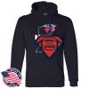 Honor Flight - Adult USA Made Pullover Heavyweight Hooded Sweatshirt Thumbnail