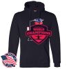 Honor Flight - Adult USA Made Pullover Heavyweight Hooded Sweatshirt Thumbnail