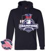 Honor Flight - Adult USA Made Pullover Heavyweight Hooded Sweatshirt Thumbnail