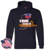 Honor Flight - Adult USA Made Pullover Heavyweight Hooded Sweatshirt Thumbnail