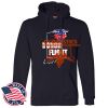 Honor Flight - Adult USA Made Pullover Heavyweight Hooded Sweatshirt Thumbnail