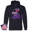 Honor Flight - Adult USA Made Pullover Heavyweight Hooded Sweatshirt Thumbnail