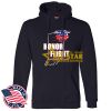 Honor Flight - Adult USA Made Pullover Heavyweight Hooded Sweatshirt Thumbnail