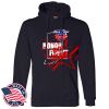 Honor Flight - Adult USA Made Pullover Heavyweight Hooded Sweatshirt Thumbnail