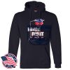 Honor Flight - Adult USA Made Pullover Heavyweight Hooded Sweatshirt Thumbnail