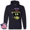 Honor Flight - Adult USA Made Pullover Heavyweight Hooded Sweatshirt Thumbnail
