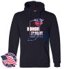 Honor Flight - Adult USA Made Pullover Heavyweight Hooded Sweatshirt Thumbnail