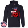 Honor Flight - Adult USA Made Pullover Heavyweight Hooded Sweatshirt Thumbnail