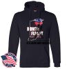 Honor Flight - Adult USA Made Pullover Heavyweight Hooded Sweatshirt Thumbnail