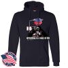 Honor Flight - Adult USA Made Pullover Heavyweight Hooded Sweatshirt Thumbnail