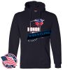 Honor Flight - Adult USA Made Pullover Heavyweight Hooded Sweatshirt Thumbnail