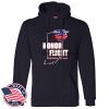 Honor Flight - Adult USA Made Pullover Heavyweight Hooded Sweatshirt Thumbnail