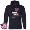Honor Flight - Adult USA Made Pullover Heavyweight Hooded Sweatshirt Thumbnail