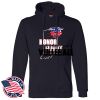 Honor Flight - Adult USA Made Pullover Heavyweight Hooded Sweatshirt Thumbnail