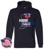 Honor Flight - Adult USA Made Pullover Heavyweight Hooded Sweatshirt Thumbnail