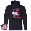 Honor Flight - Adult USA Made Pullover Heavyweight Hooded Sweatshirt Thumbnail