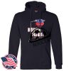 Honor Flight - Adult USA Made Pullover Heavyweight Hooded Sweatshirt Thumbnail