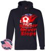 Honor Flight - Adult USA Made Pullover Heavyweight Hooded Sweatshirt Thumbnail